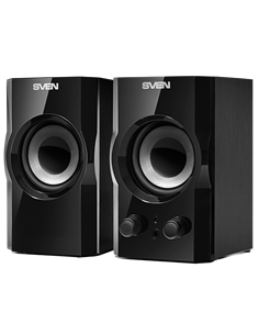 Компьютерные колонки 2.0 SVEN SPS-606, Чёрный