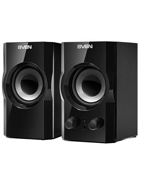 Компьютерные колонки 2.0 SVEN SPS-606, Чёрный