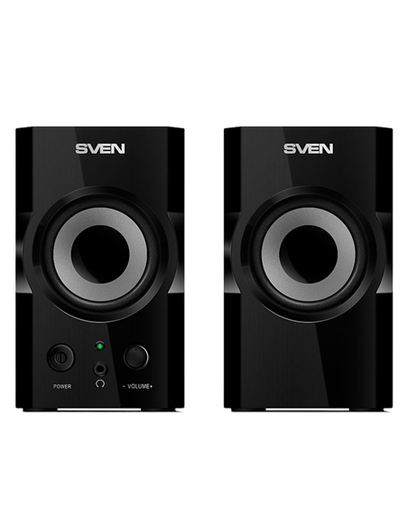 Boxe pentru calculator 2.0 SVEN SPS-606, Negru