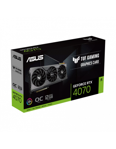 Видеокарта ASUS TUF-RTX4070-O12G-GAMING, 12ГБ...