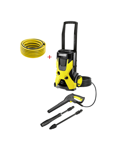 Mini-mașină de spălat cu presiune Karcher K 5 Basic + Furtun PrimoFlex 1/2"