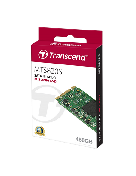 Накопитель SSD Transcend 820S, 480Гб, TS480GMTS820S