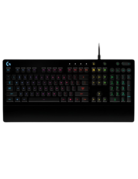 Клавиатура Logitech G213, Проводное, Чёрный