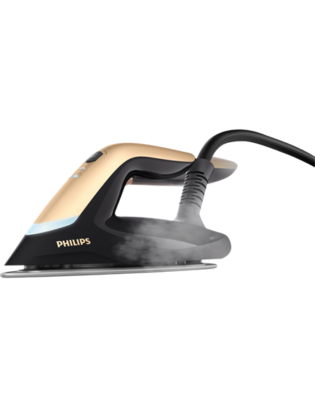 Fier de călcat cu generator de abur Philips PSG8130/80, 2700W, Negru | Auriu