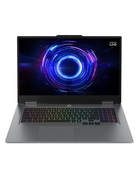 Laptop Gaming 17,3" Lenovo LOQ 17IRX10, Luna Grey, Intel Core i7-13700HX, 32GB/1024GB, Fără SO