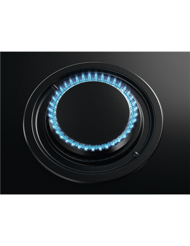 Plită pe gaz AEG HKB64453NB, Negru