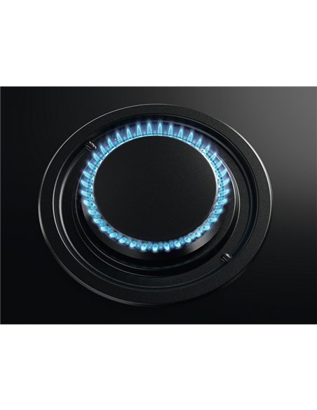 Plită pe gaz AEG HKB64453NB, Negru