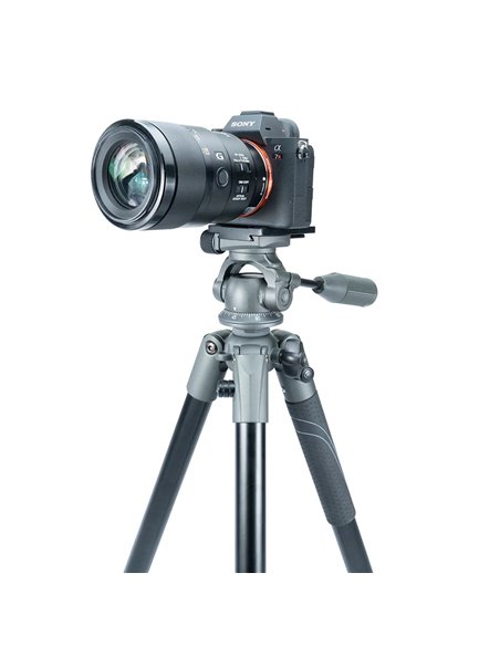 Штатив для фото и видеокамер Vanguard VEO2 PRO 263AO, 2-плоскостная Панорамная видеоголовка, Серый