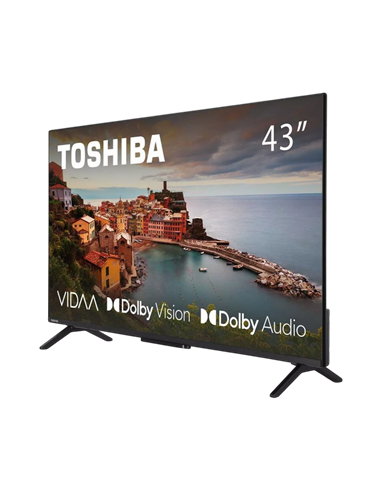 43" LED SMART TV Toshiba 43UV1563DG, 3840x2160 4K UHD, VIDAA U OS, Negru