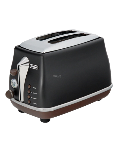 Toaster DeLonghi CTOV 2103 BK, Negru