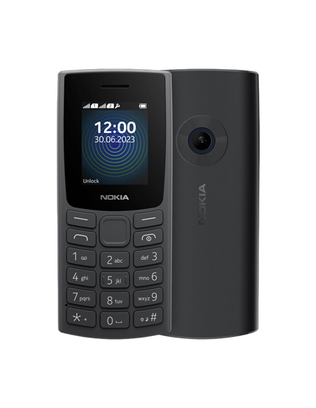Мобильный телефон Nokia 110 DS 2023, Charcoal