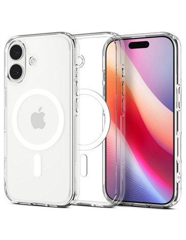 Husă Spigen Ultra Hybrid Mag Magsafe pentru Apple iPhone 17, Alb