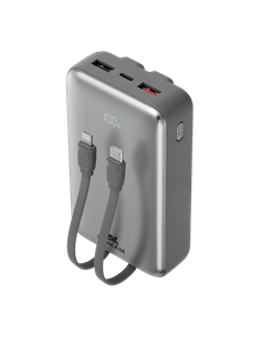 Acumulator extern Rivacase VA2612, 20000mAh, Argintiu