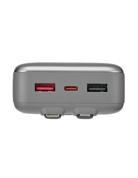 Acumulator extern Rivacase VA2612, 20000mAh, Argintiu