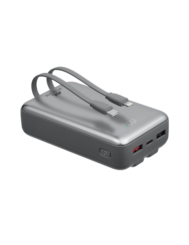 Acumulator extern Rivacase VA2612, 20000mAh, Argintiu