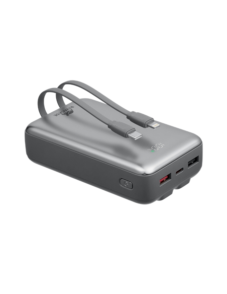 Acumulator extern Rivacase VA2612, 20000mAh, Argintiu