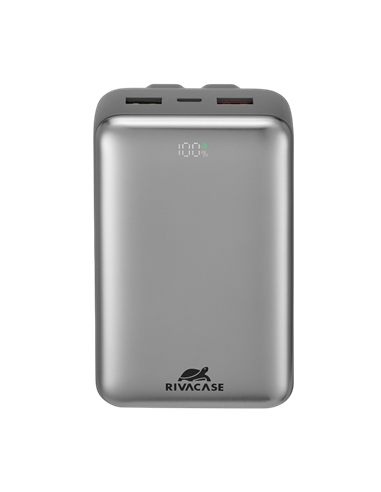 Acumulator extern Rivacase VA2612, 20000mAh, Argintiu