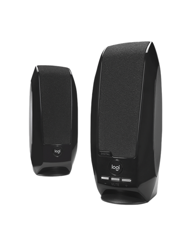 Компьютерные колонки 2.0 Logitech S150, Чёрный