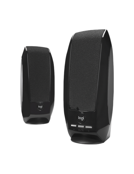Компьютерные колонки 2.0 Logitech S150, Чёрный