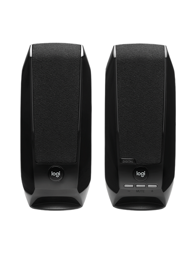 Компьютерные колонки 2.0 Logitech S150, Чёрный
