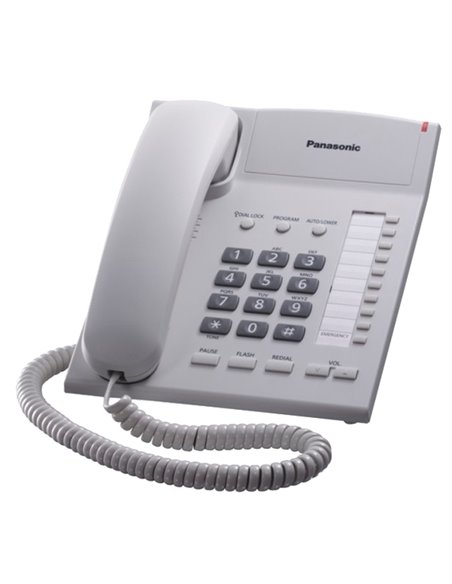 Telefon cu fir Panasonic KX-TS2382, Alb
