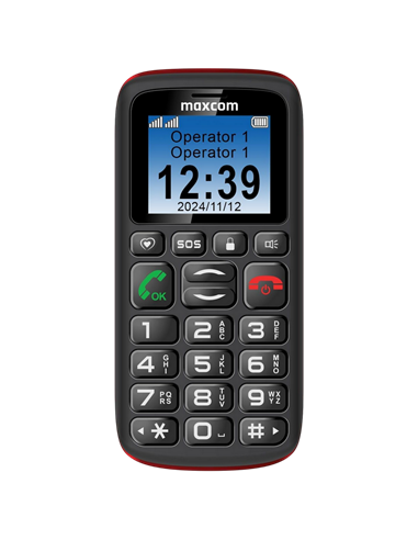 Telefon mobil MaxCom MM428L, Negru