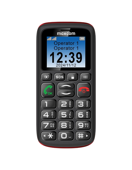 Telefon mobil MaxCom MM428L, Negru