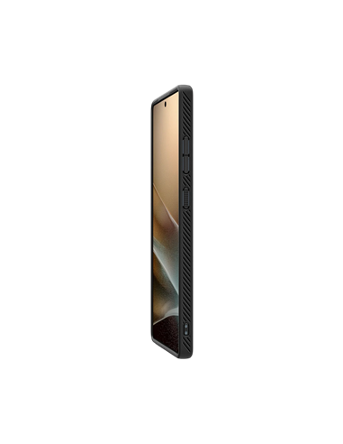 Husă Spigen Liquid Air pentru Samsung Galaxy S25 Ultra, Negru mat