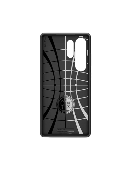 Husă Spigen Liquid Air pentru Samsung Galaxy S25 Ultra, Negru mat Husă Spigen Liquid Air pentru Samsung Galaxy S25 Ultra, Negru mat
