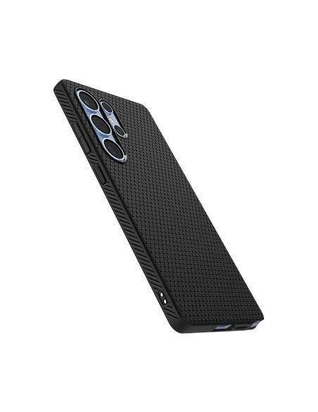 Husă Spigen Liquid Air pentru Samsung Galaxy S25 Ultra, Negru mat Husă Spigen Liquid Air pentru Samsung Galaxy S25 Ultra, Negru mat