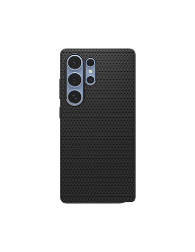 Husă Spigen Liquid Air pentru Samsung Galaxy S25 Ultra, Negru mat