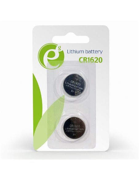 Baterii rotunde Energenie EG-BA-CR1620-01, CR1620, 70mAh, 2buc.