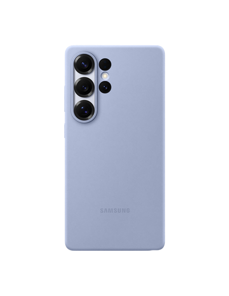 Husă Samsung Silicone Cover pentru Galaxy S25 Ultra, Albastru deschis