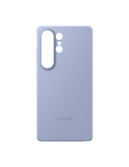 Husă Samsung Silicone Cover pentru Galaxy S25 Ultra, Albastru deschis