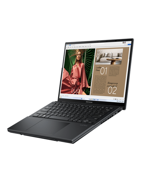 Laptop 14" ASUS Zenbook DUO OLED UX8406CA, Inkwell Gray, Intel Core Ultra 9 285H, 32GB/2048GB, Windows 11 Home Laptop 14" ASUS Zenbook DUO OLED UX8406CA, Inkwell Gray, Intel Core Ultra 9 285H, 32GB/2048GB, Windows 11 Home