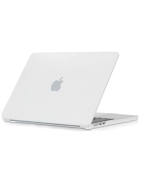 Husă pentru laptop Tech Protect Smartshell Macbook Air 13 (2022), 13.6", Policarbonat, Matte Clear Husă pentru laptop Tech Protect Smartshell Macbook Air 13 (2022), 13.6", Policarbonat, Matte Clear