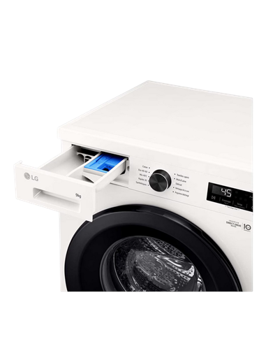 Mașină de spălat LG F94B15WH, 9kg, Alb