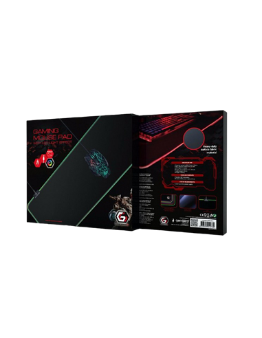 Mouse Pad pentru jocuri Gembird MP-GAMELED, Large, Negru