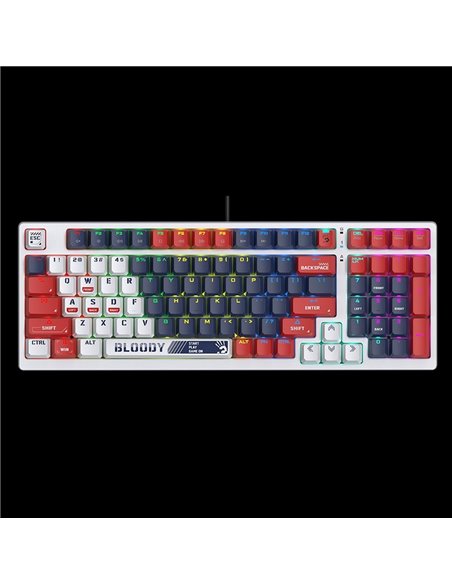 Клавиатура Bloody S98, Проводное, Темно-синии Клавиатура Bloody S98, Проводное, Темно-синии