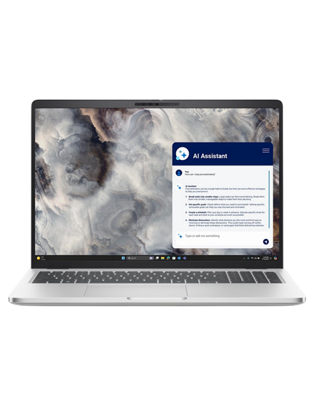Laptop Business 16" DELL Pro 16 Plus PB16250, Argintiu, Intel Core Ultra 7 265U, 32GB/1024GB, Windows 11 Pro