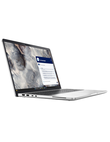 Laptop Business 16" DELL Pro 16 Plus PB16250, Argintiu, Intel Core Ultra 7 265U, 32GB/1024GB, Windows 11 Pro