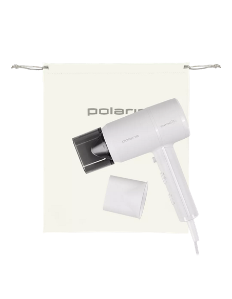 Фен Polaris PHD2044Ti, 1900Вт, Белый