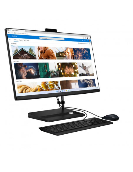 Computer All-in-One Lenovo IdeaCentre 3 27IAP7, 27", Intel Core i3-1215U, 8GB/512GB, Fără SO, Negru