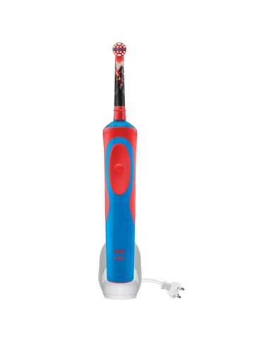 Электрическая зубная щетка Braun Oral-B Kids D100 StarWars, Голубой | Красный
