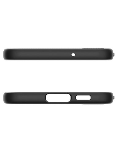 Чехол Spigen Samsung S23, Liquid Air, Чёрный