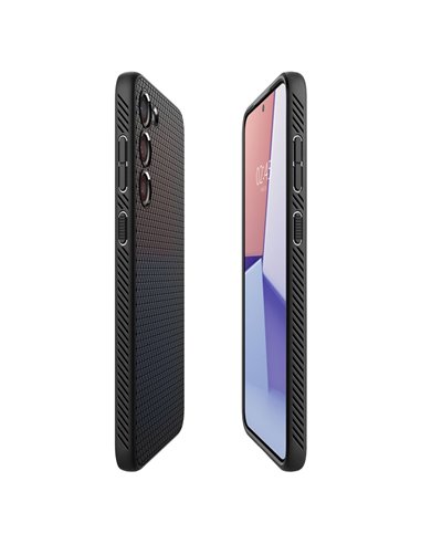 Чехол Spigen Samsung S23, Liquid Air, Чёрный