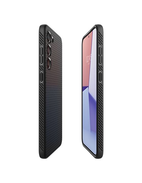 Чехол Spigen Samsung S23, Liquid Air, Чёрный Чехол Spigen Samsung S23, Liquid Air, Чёрный