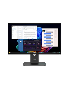 27" Monitor Lenovo ThinkVision T27UD-40, IPS 3840x2160 4K UHD, Negru