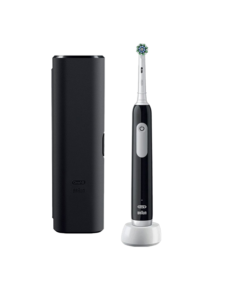 Электрическая зубная щетка Braun Oral-B Pro 1, Чёрный