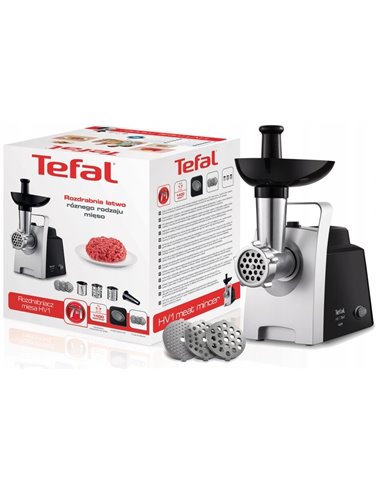 Mașină de tocat carne Tefal NE108831, Negru Argintiu